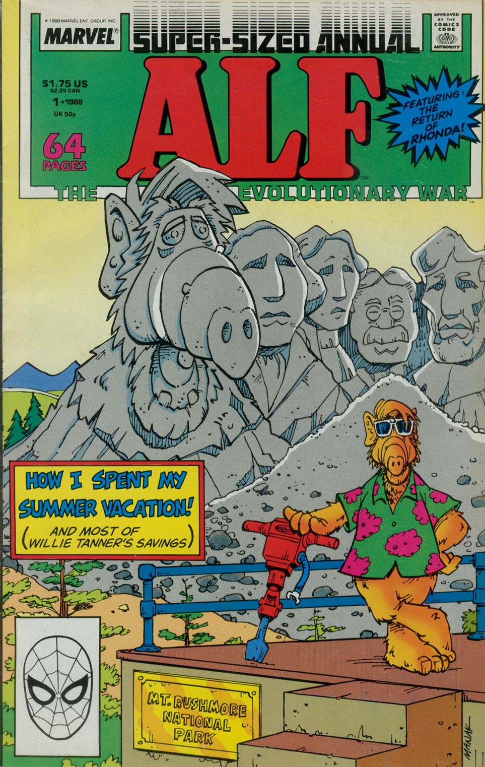 Read online ALF comic -  Issue # _Annual 1 - 1