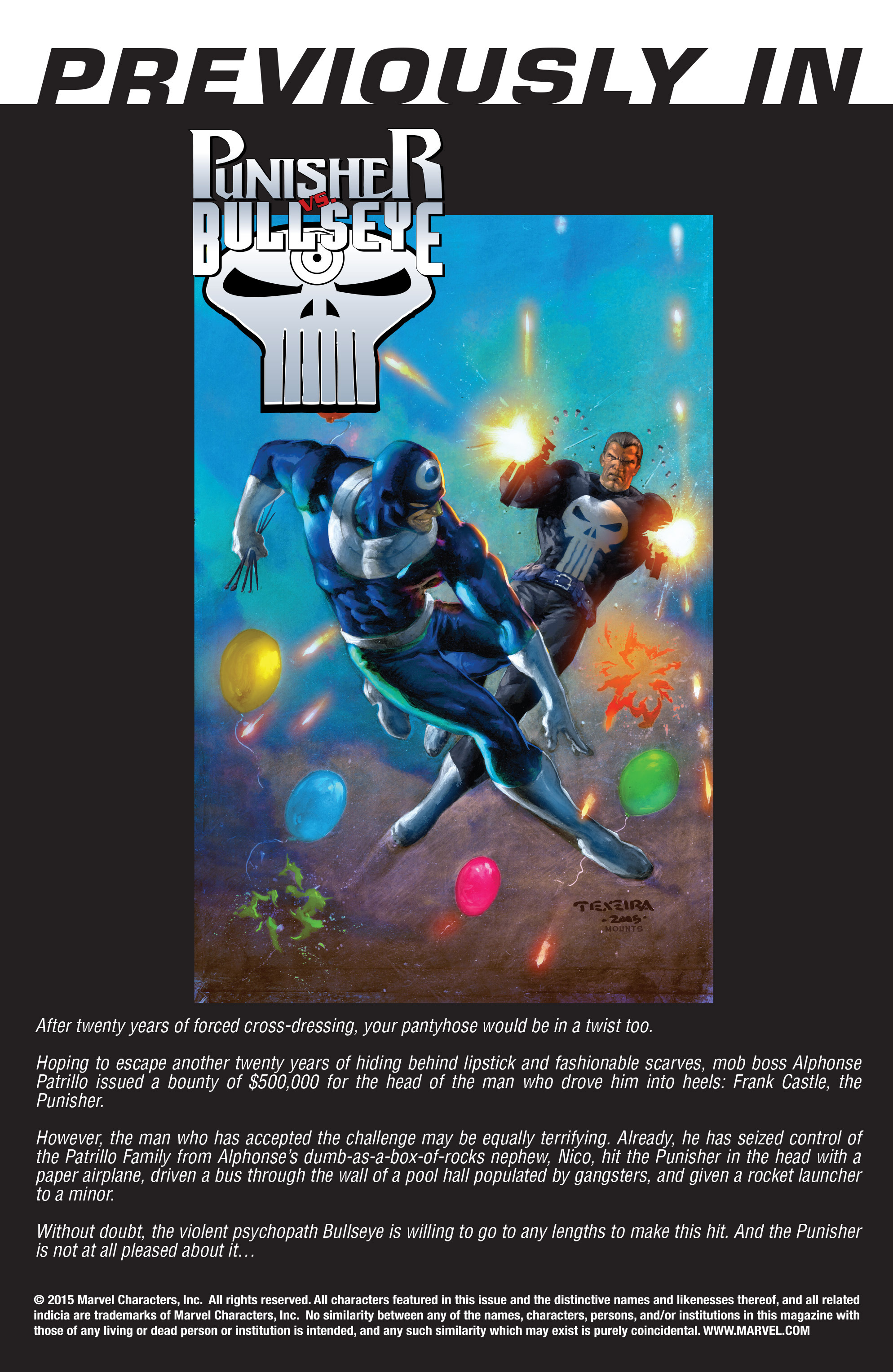 Read online Punisher vs. Bullseye comic -  Issue #5 - 2