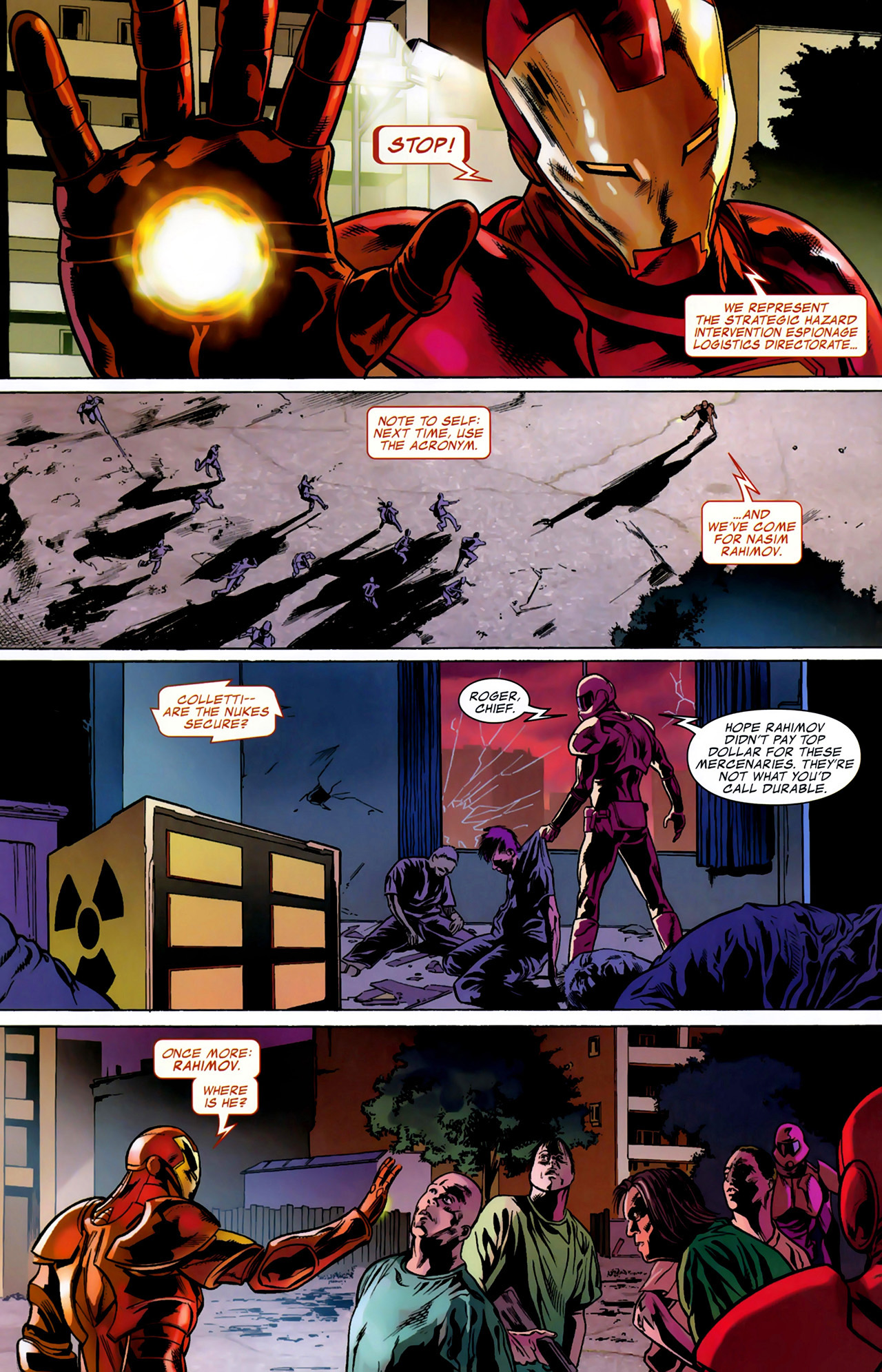 Read online Iron Man (2005) comic -  Issue #30 - 19