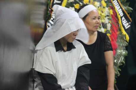 Le tang Dai ta Tran Quang Khai:Co noi dau nao lon hon noi dau mat con, nguoi con anh hung - Anh 8