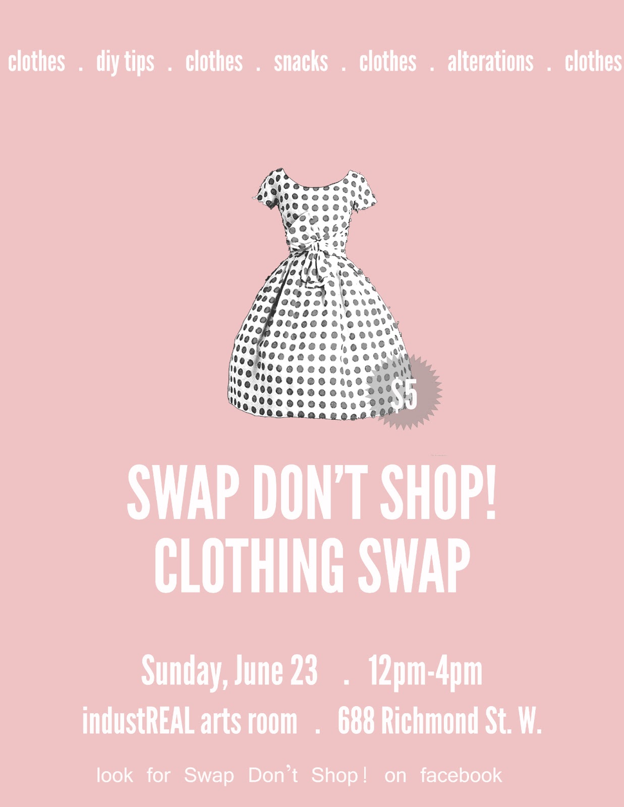 Swap Don't Shop!: Summer Swap Party This Sunday