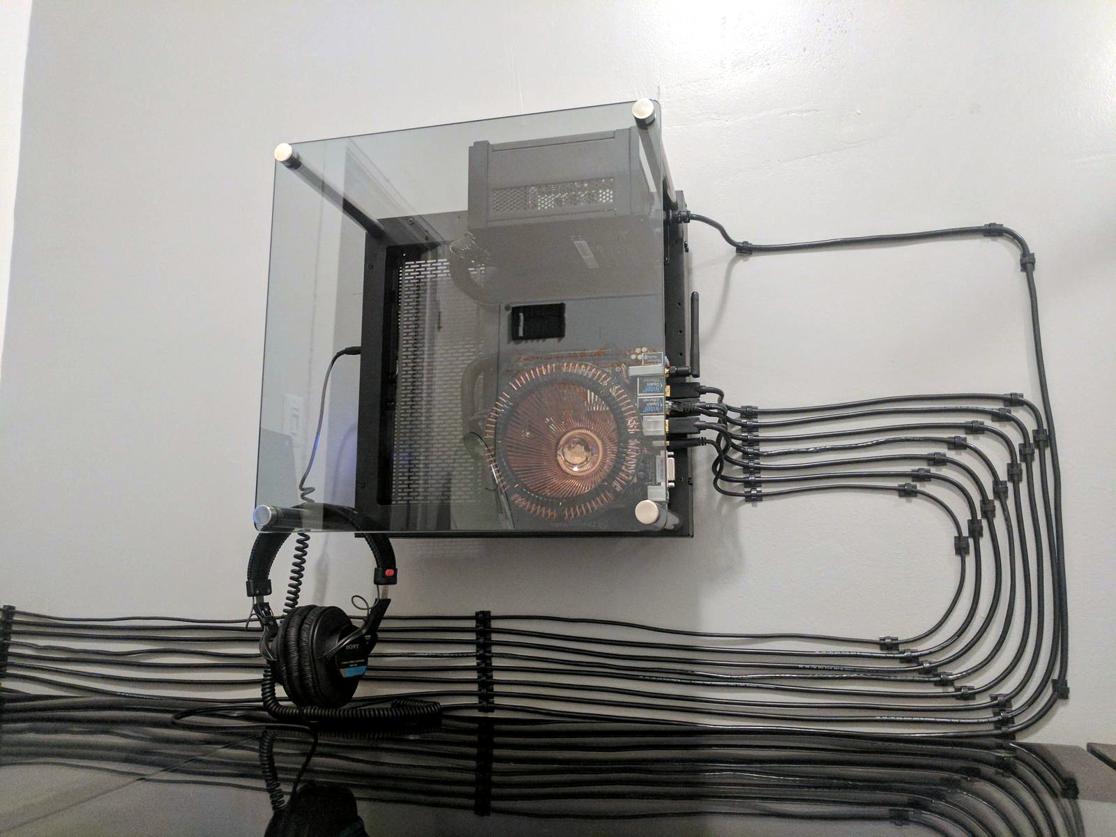Fanlesstech Wall Mounted Build