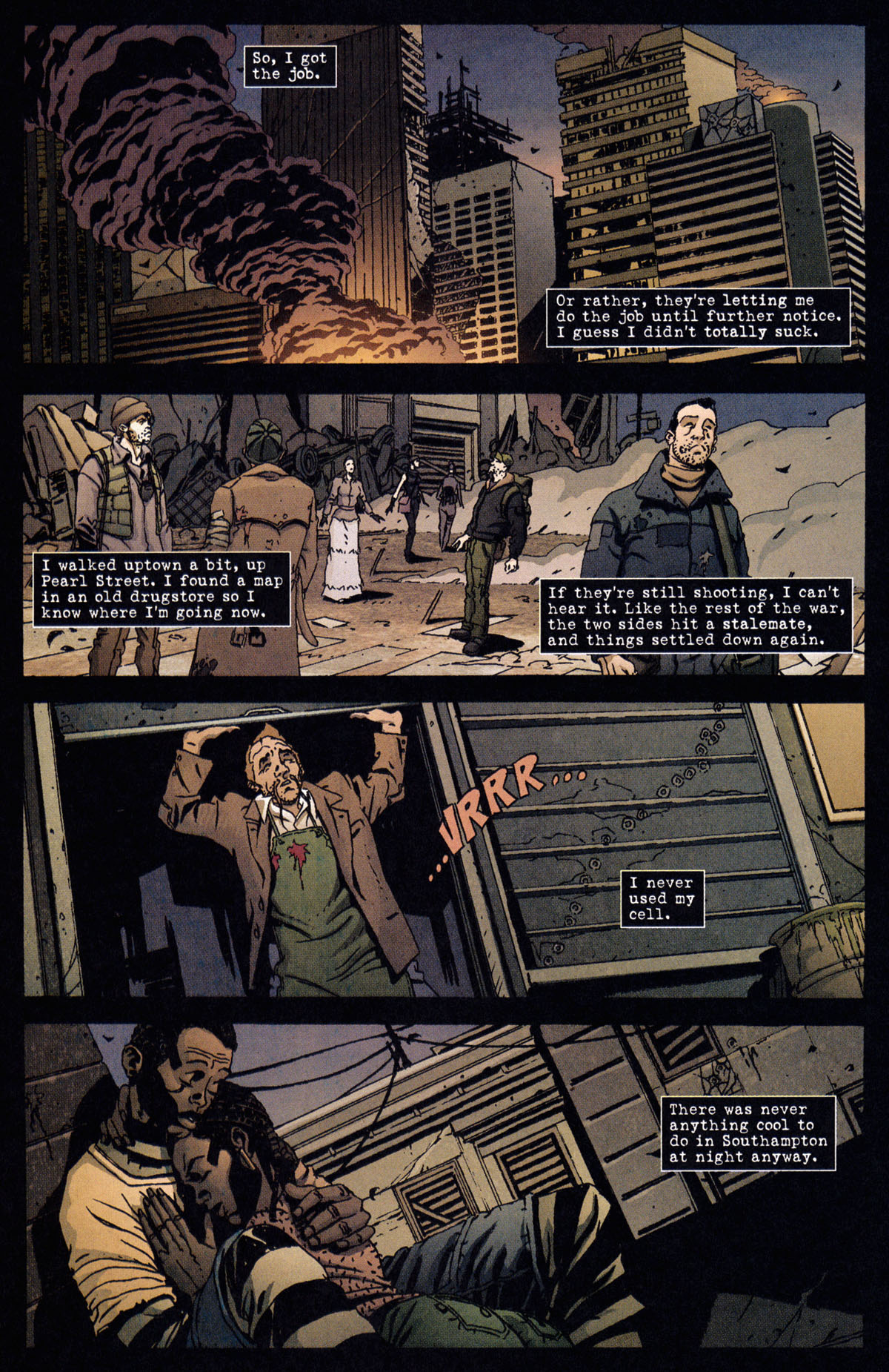 Read online DMZ (2006) comic -  Issue #3 - 21