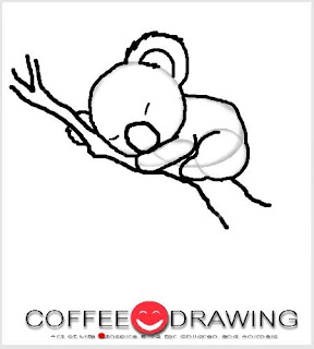 coffeedrawing how to draw koala step 13
