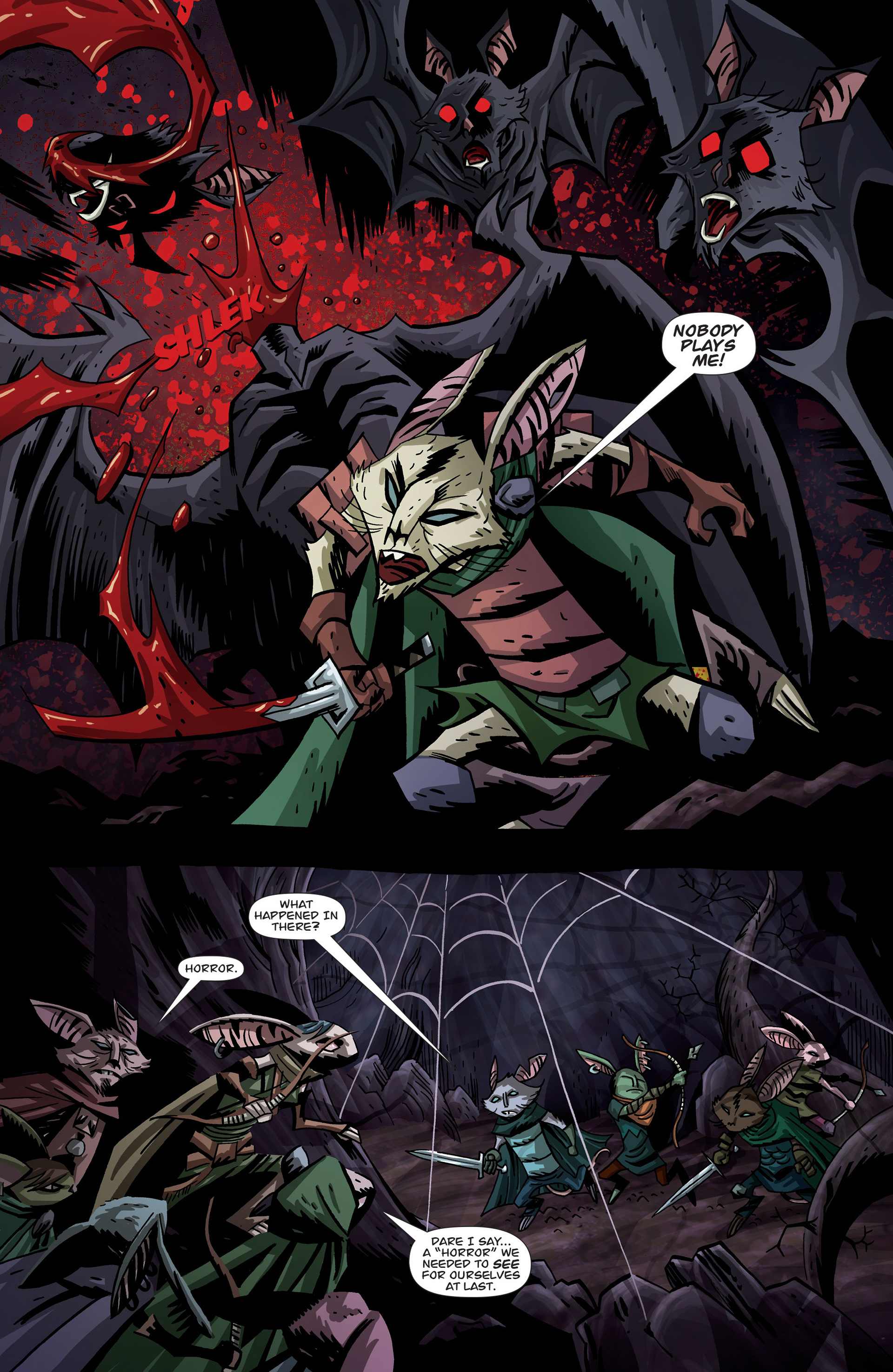 Read online The Mice Templar Volume 4: Legend comic -  Issue #9 - 25
