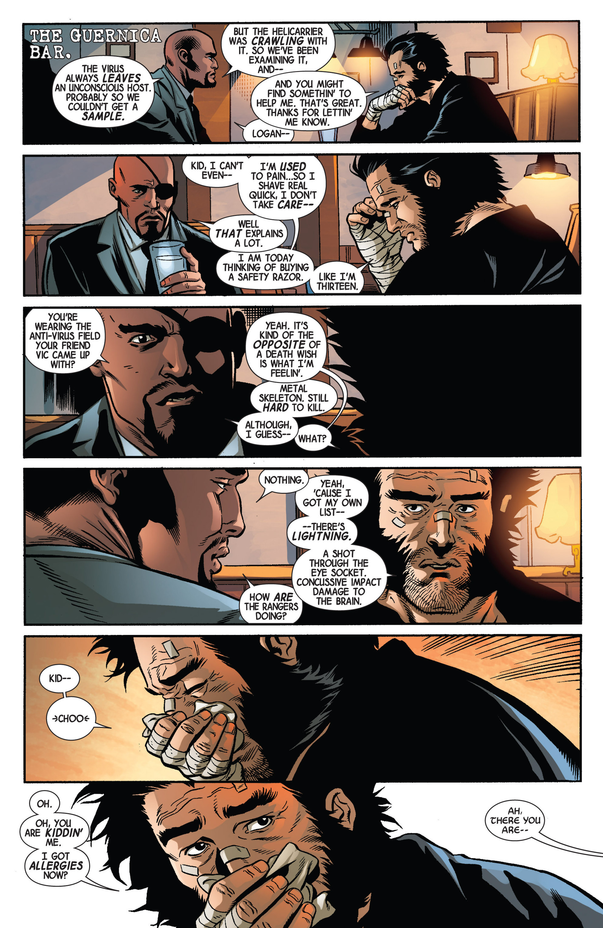 Read online Wolverine (2013) comic -  Issue #7 - 9