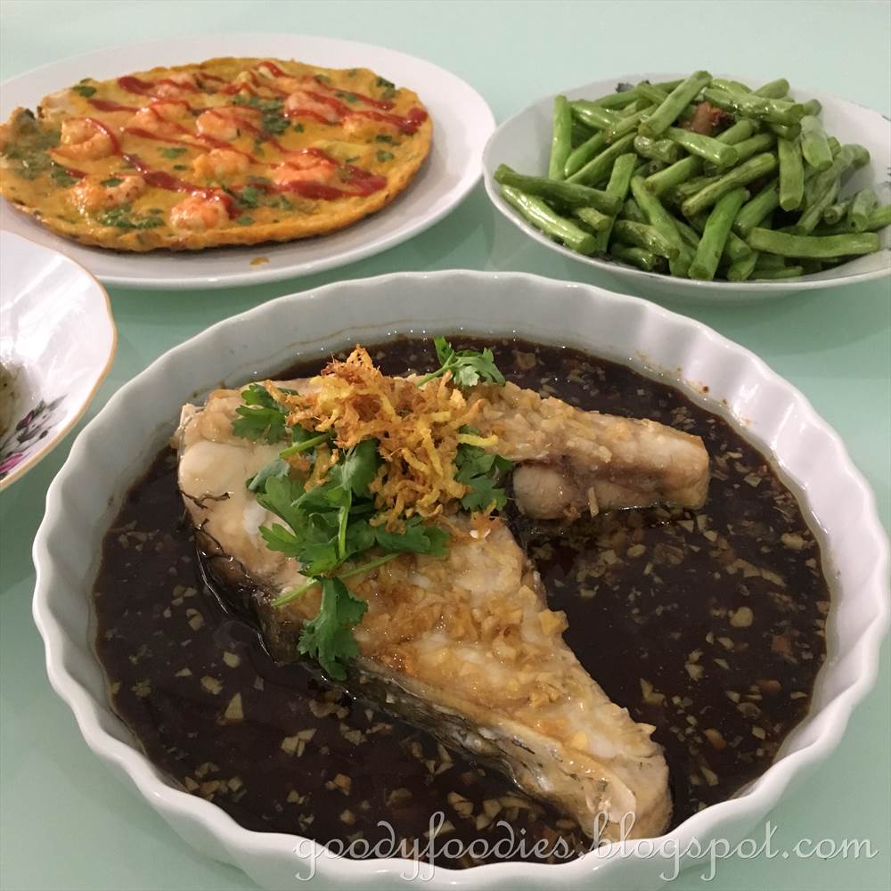 GoodyFoodies Recipe Steamed Threadfin Fish (Ma Yau) with Soy Sauce