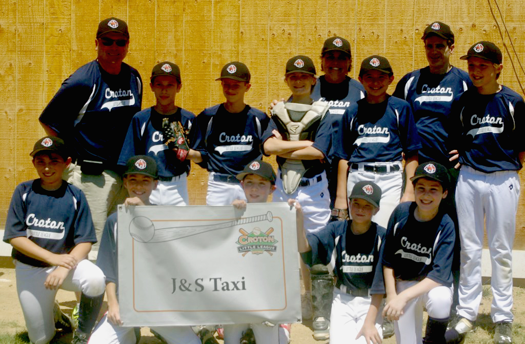 EverythingCroton CONGRATS CROTON LITTLE LEAGUE MAJORS CHAMPS J&S TAXI