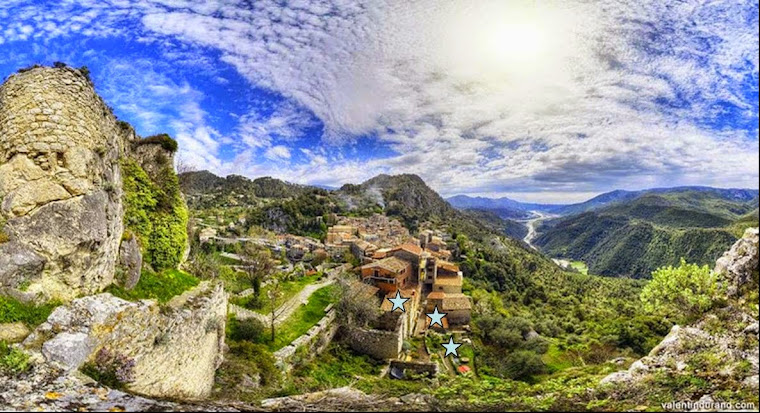 Vue depuis les ruines du château