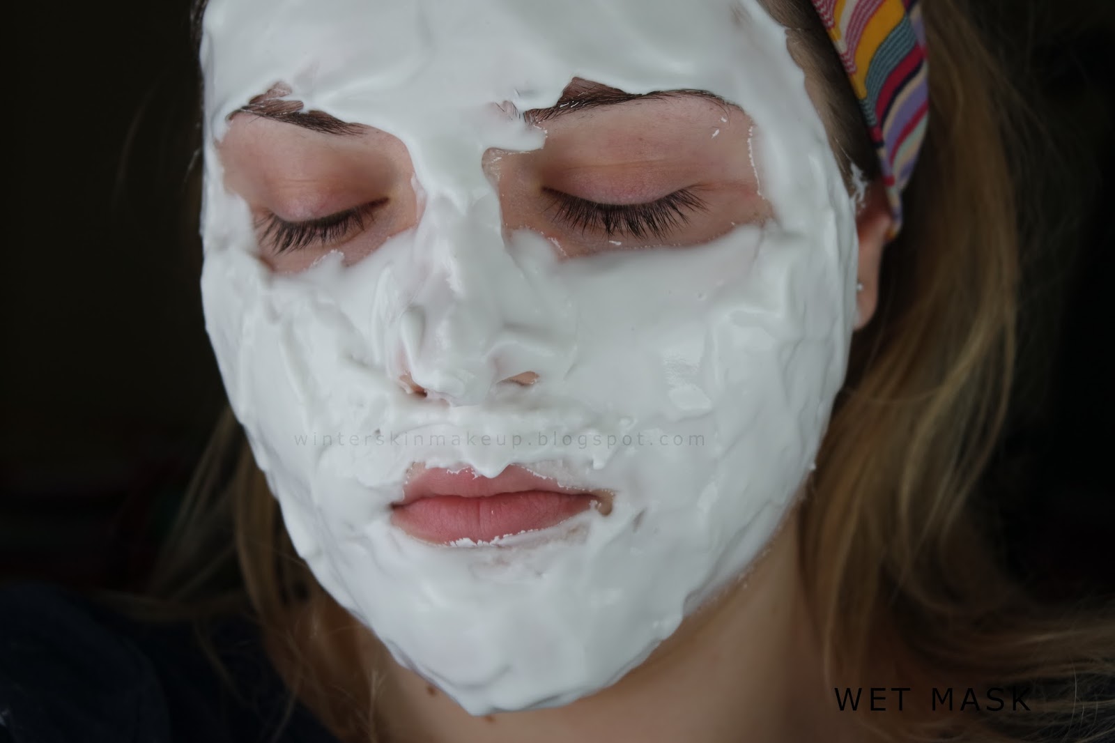 Lindsay Modeling Mask Lavender & Collagen Review Dear Mirae