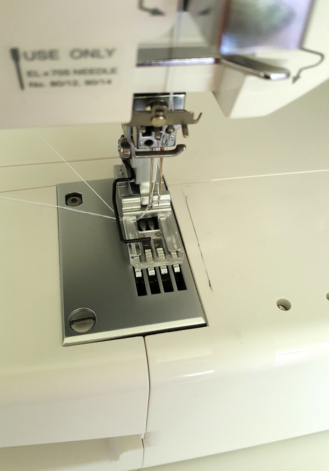 Sew, Jean Margaret Learning to use my New Cover Stitch Machine