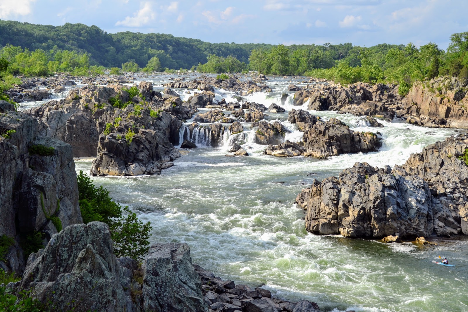 Live free or die Великі Водоспади. Вірджинія (Great Falls National