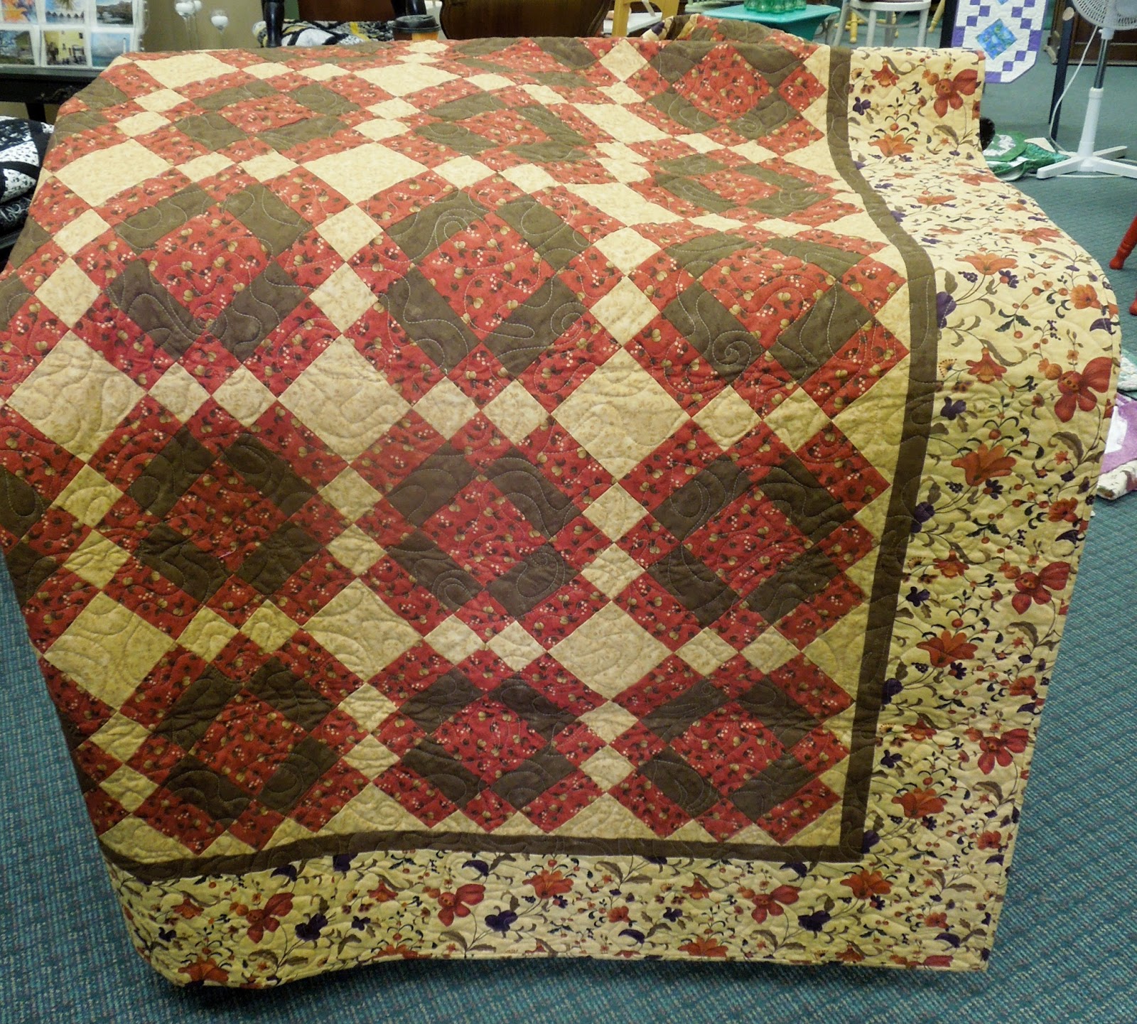 Our Painting Brush Quilt, Table Runner and Topper Sale