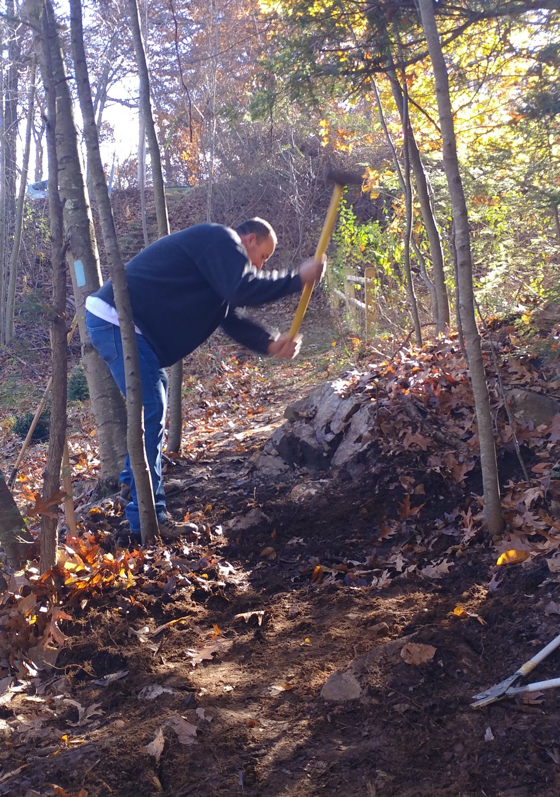 Shelton Trails Committee Paugussett Work Party Thoreau Drive
