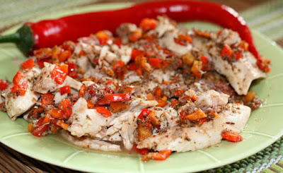 Baked Fish With Sumac and Oregano Spices
