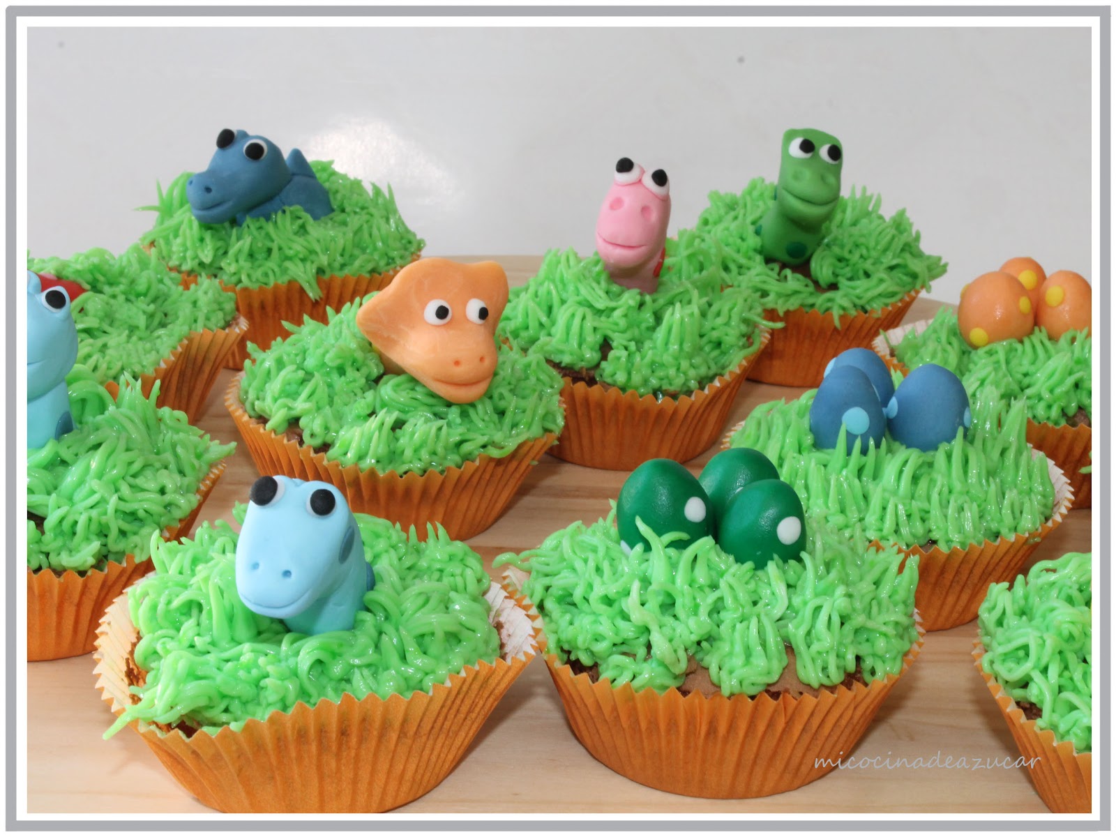 mi cocina de azucar: Pack de Dinosaurios