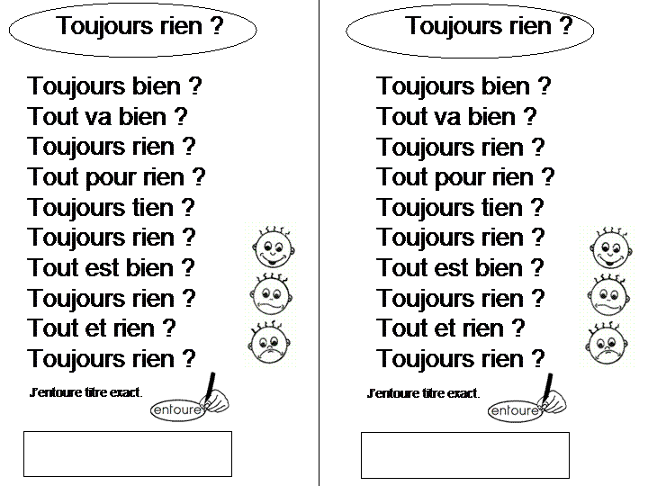 Toujours Rien Questions De Compréhension – WZZSJG
