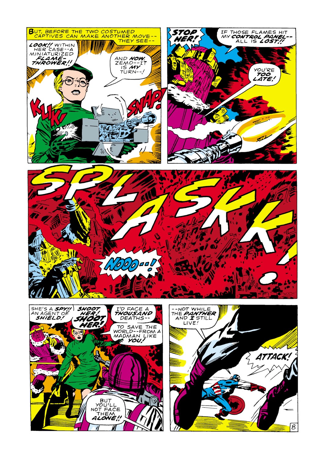 Read online Captain America (1968) comic -  Issue #100 - 9