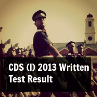 CDS (I) 2013 Written Test Result
