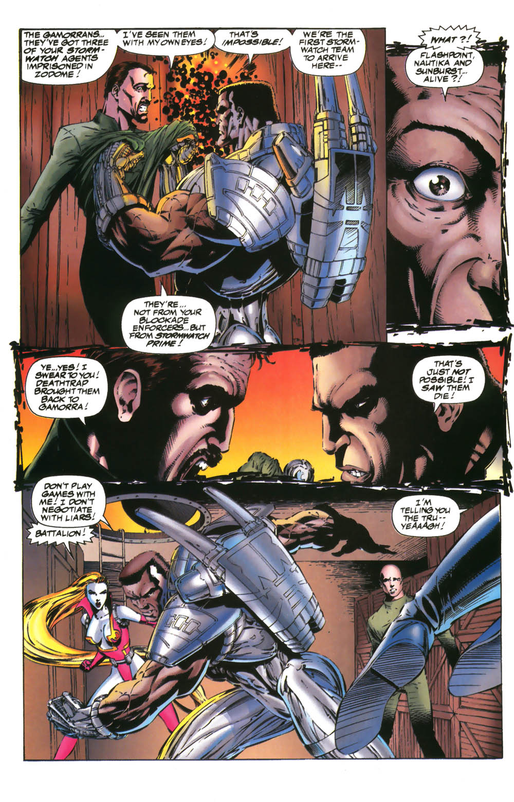 Read online Stormwatch (1993) comic -  Issue #6 - 10