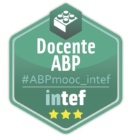 Emblema "Docente ABP" #ABPmooc_intef