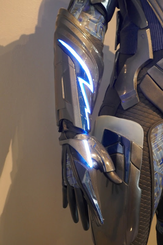 Black Lightning costume gauntlet Black Lightning costume gauntlet