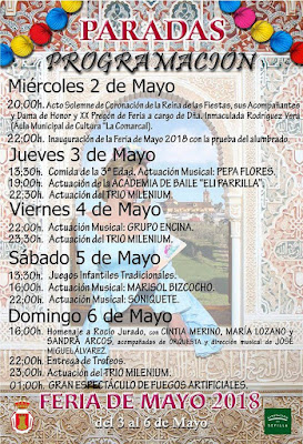 Paradas - Feria 2018 - Programa Paradas - Feria 2018 - Programa