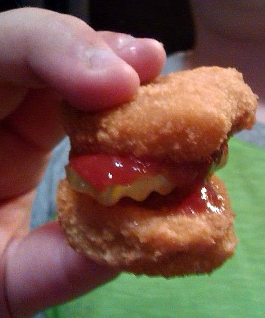 After School Snack: chicken nugget appetizers