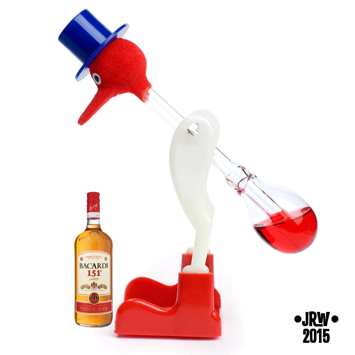 JRsGIFs Drinking Bird