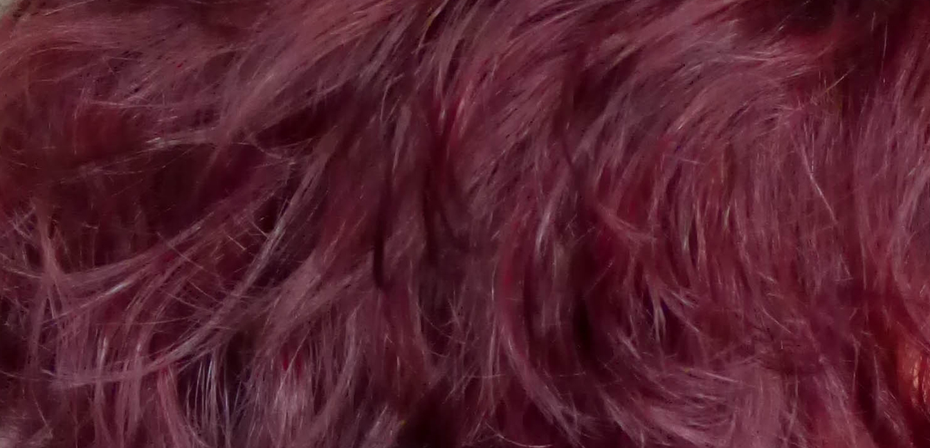après coloration Olia de Garnier 6.60 rouge intense