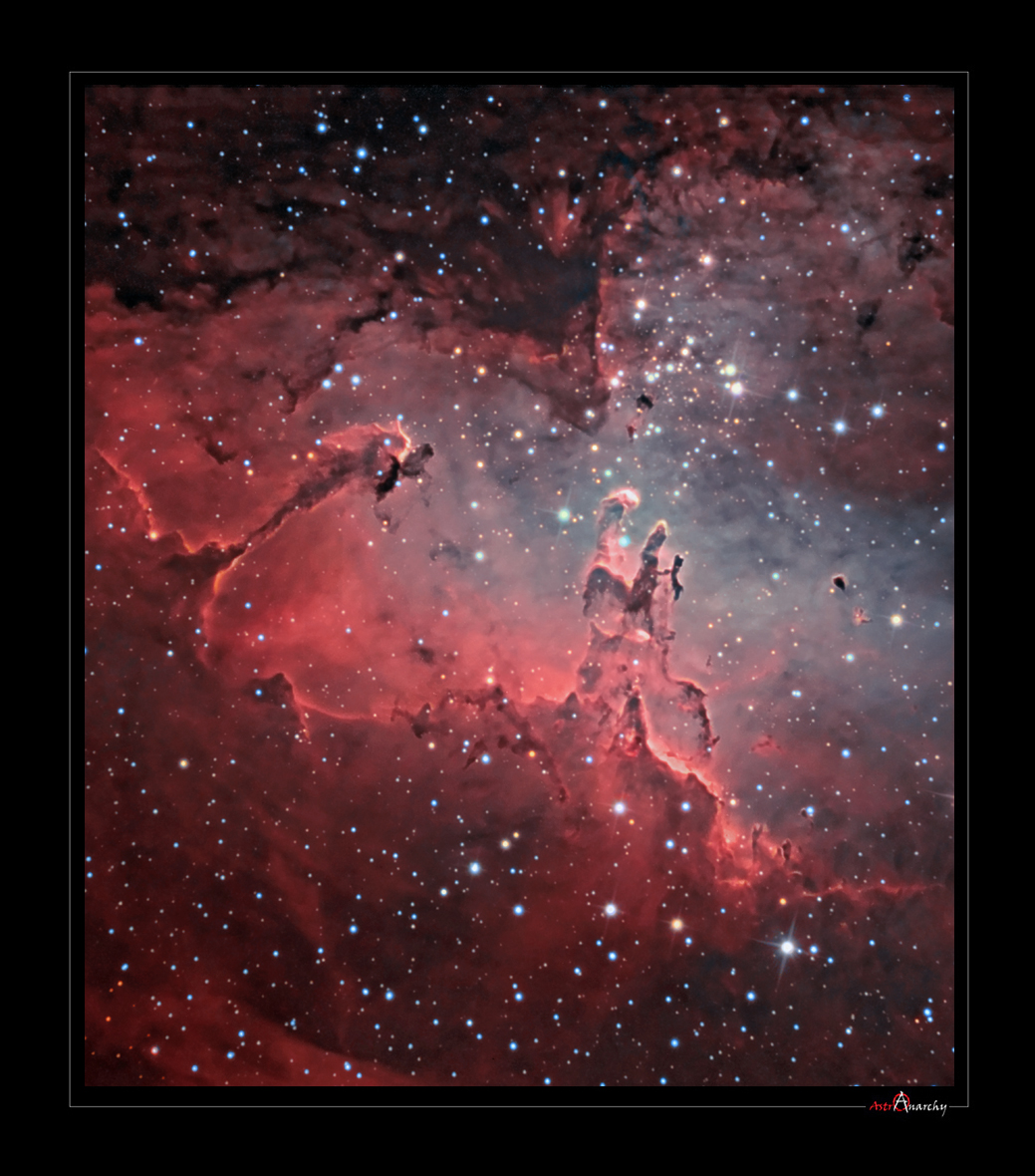 Astro Anarchy: M16, the &ldquo;Eagle nebula&rdquo;, reprocessed