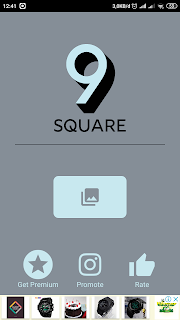 aplikasi 9square untuk membuat grid instagram