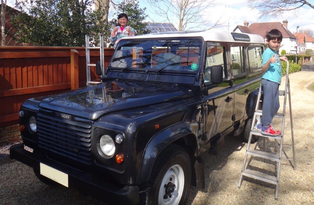 Sluggie the Defender Roof Sealing