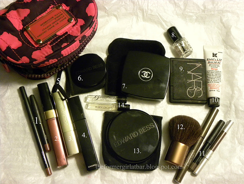 The Former Girl at Bar What's in my makeup bag and a new music find!