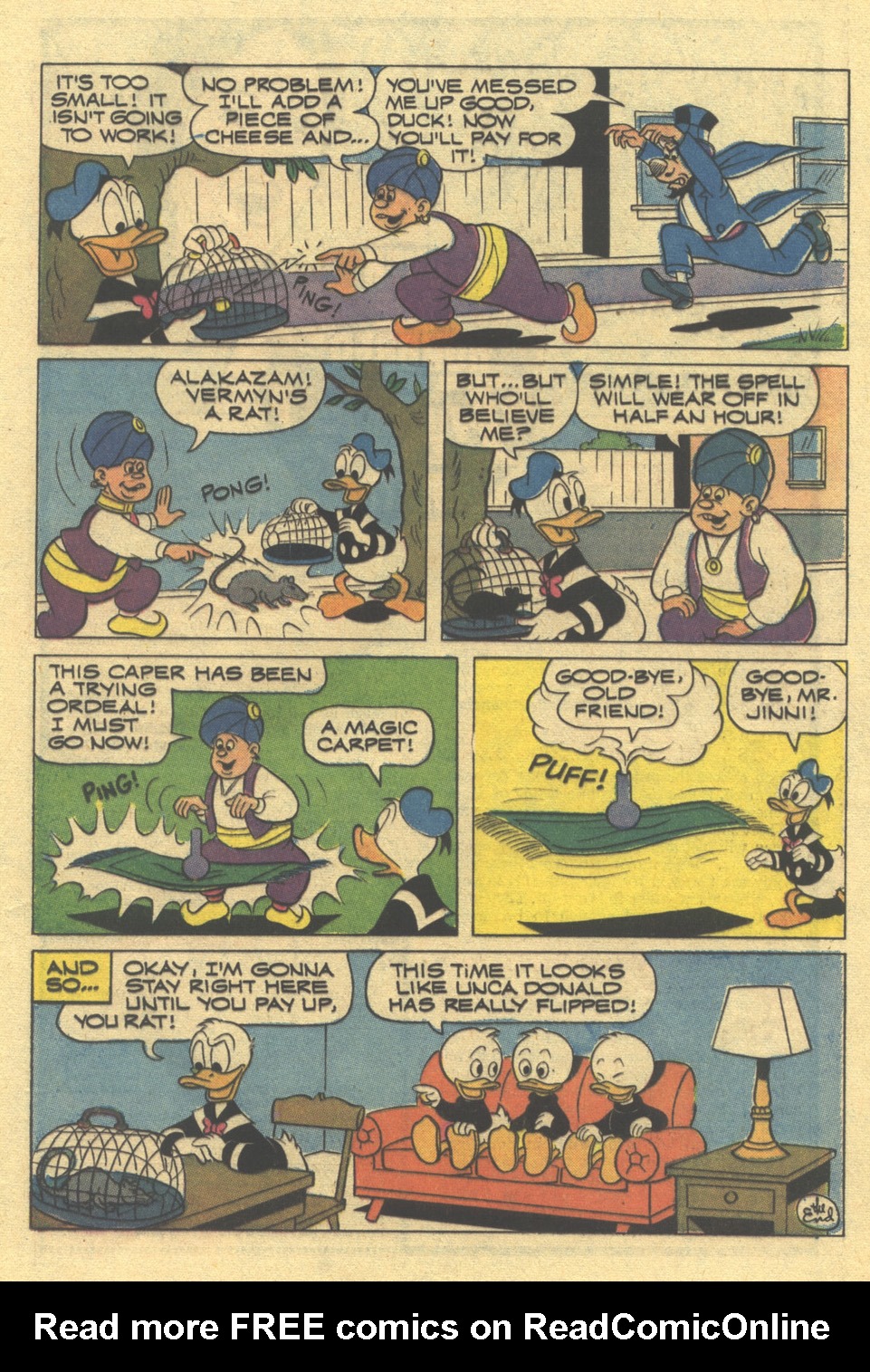 Read online Donald Duck (1962) comic -  Issue #150 - 17
