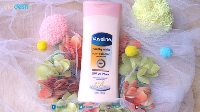 LINDUNGI KULIT DARI SINAR UV DAN POLUSI DENGAN VASELINE HEALTHY WHITE SUN & POLLUTION PROTECTION SPF 24 PA++ vaseline healthy white, vaseline sun block spf 24 pa++, vaseline sunblock, lotion spf 30, vaselin whitening