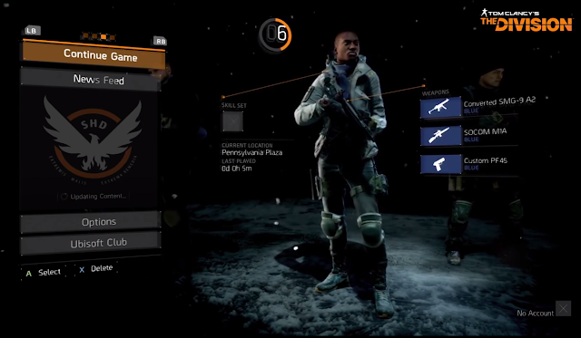 The Division black dude Tom Clancy's The Division character swap change creation