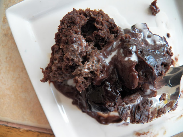 Baked Chocolate Pudding for #BakingBloggers