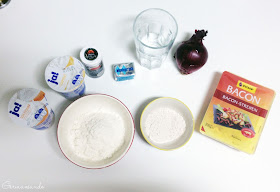 Ingredientes del Flaumkuchen, Flammkuchen Zutaten