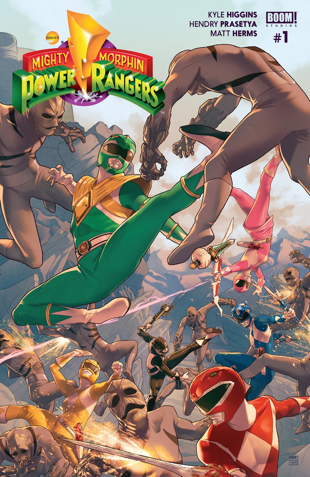 Mighty Morphin Power Rangers issue 1 - Page 1