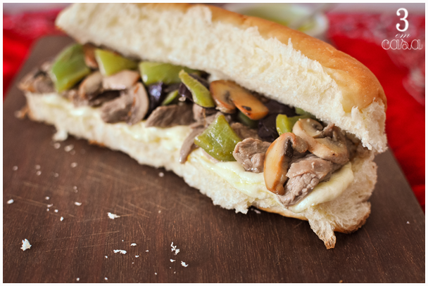 receita philly cheese steak