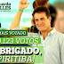 Mensagem de agradecimento do deputado estadual Eduardo Salles