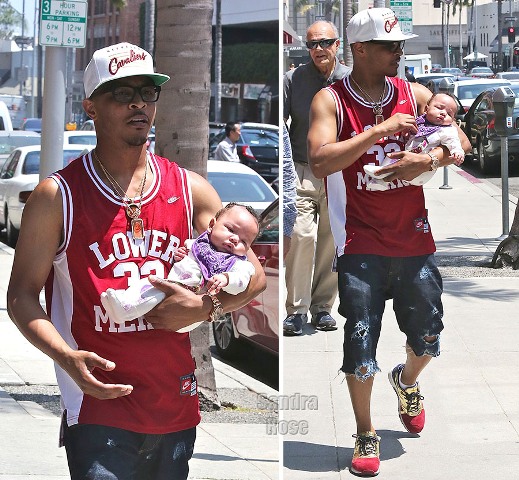 T.I spotted out-and-about with his infant daughter - Welcome To Orejo's ...