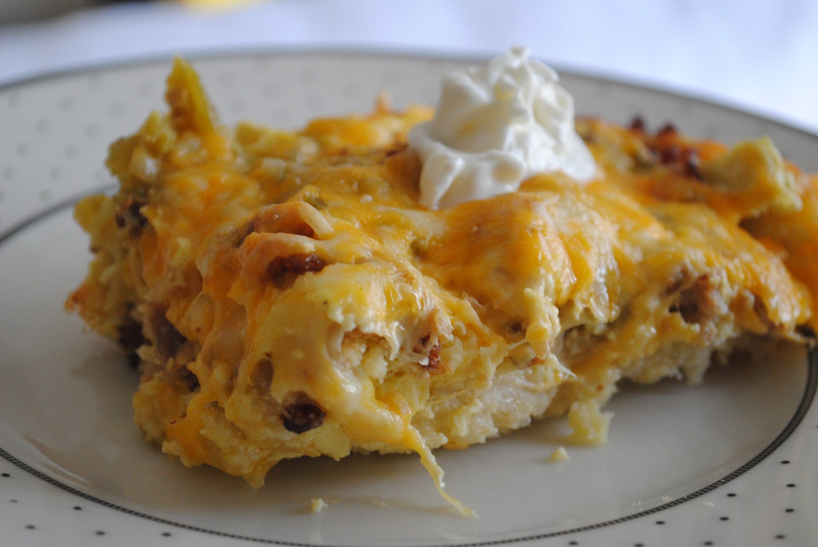 Fabulously Delicious Green Chile Breakfast Casserole