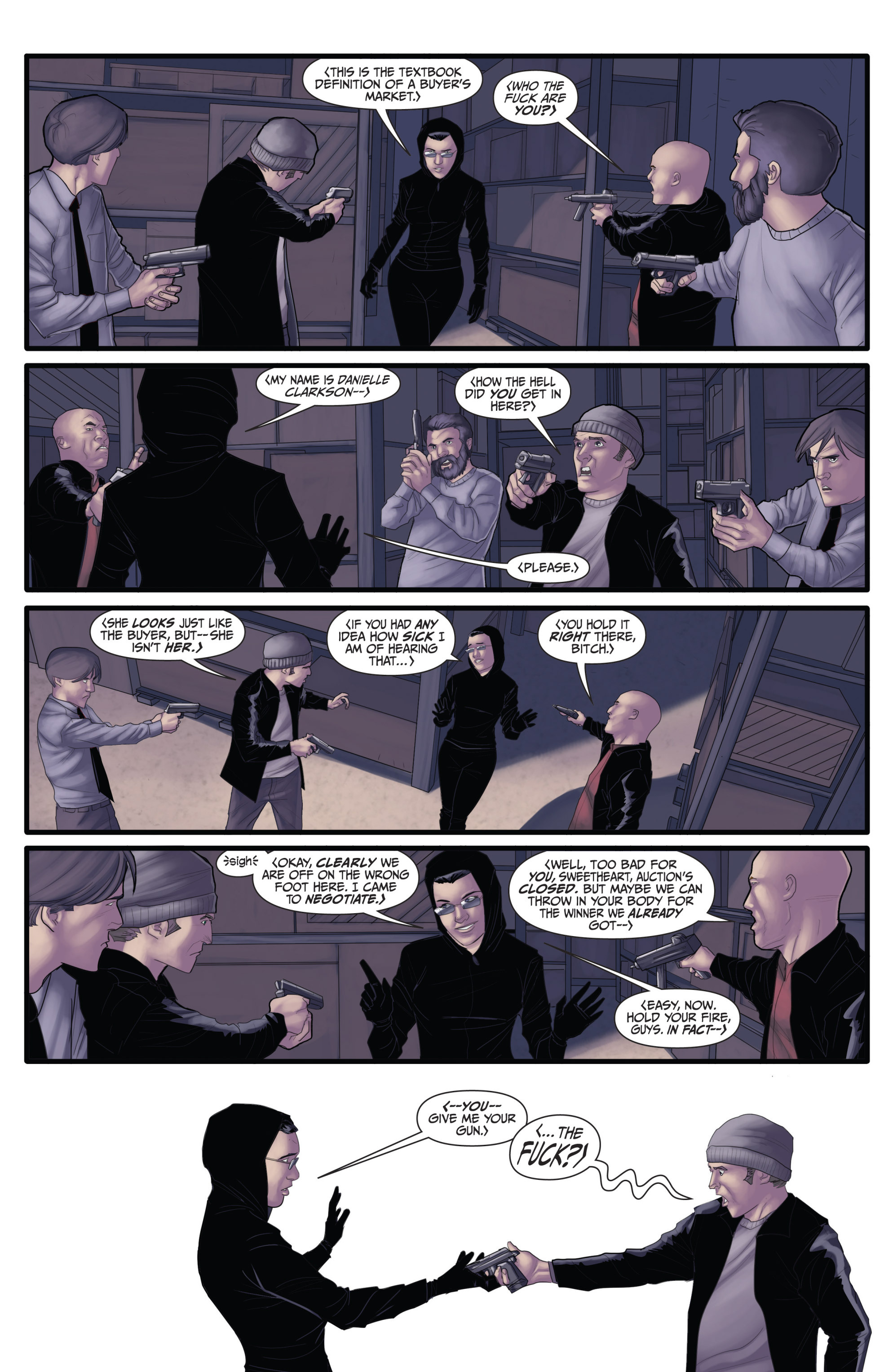 Read online Morning Glories comic -  Issue #35 - 4