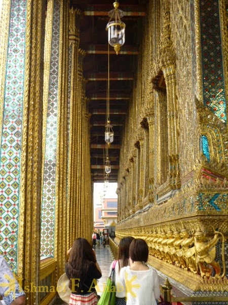 Temple of Emerald Buddha in Bangkok Grand Palace