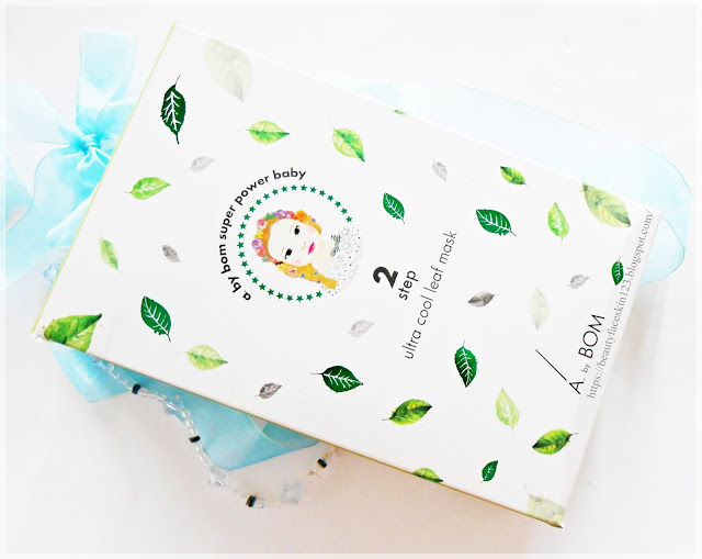 A. by Bom Super Powder Baby Ultra Cool Leaf Mask A. by Bom Super Powder Baby Ultra Cool Leaf Mask