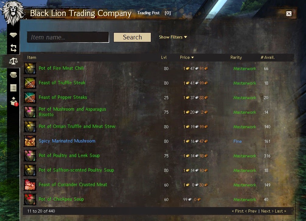 Inventory Full Always, Always, Eat Your Greens Everquest, EQ2, GW2