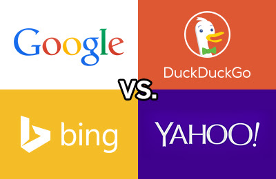 Yahoo Vs Google Vs Bing Vs Aol