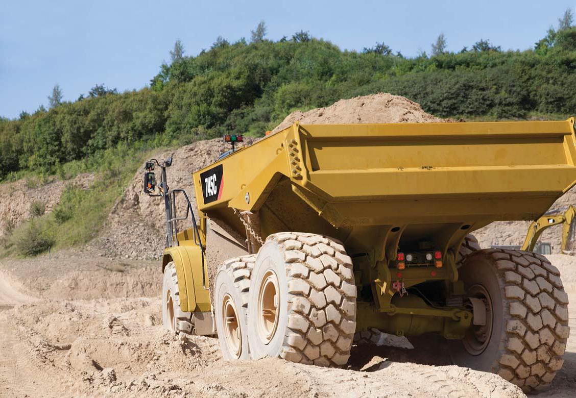 CAT ARTICULATED TRUCKS 745 C ALL HEAVY EQUIPMENT